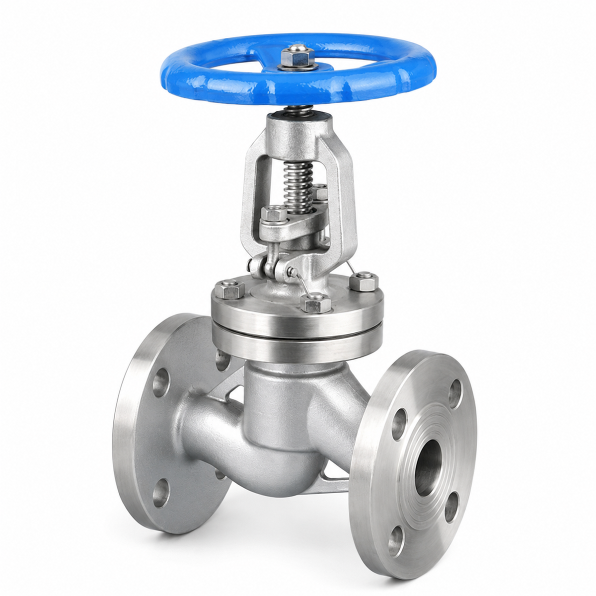 🔧 Industrial Globe Valve | Metal Construction | Reliable Flow Control