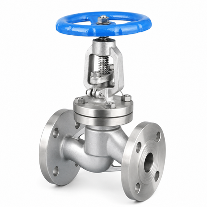 🔧 Industrial Globe Valve | Metal Construction | Reliable Flow Control