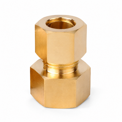 🔩 Brass Threaded Adapter | Secure Connection | Compact Pipe Fitting