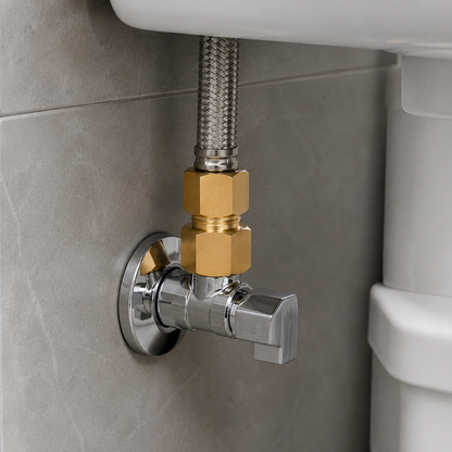 🔩 Brass Threaded Adapter | Secure Connection | Compact Pipe Fitting