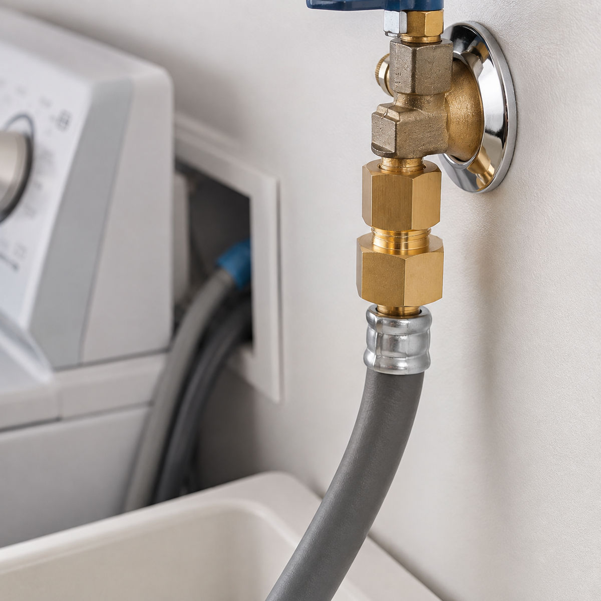 🔩 Brass Threaded Adapter | Secure Connection | Compact Pipe Fitting