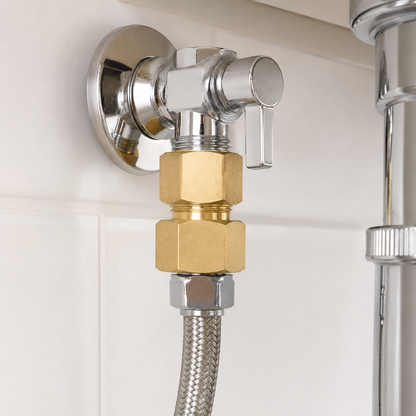 🔩 Brass Threaded Adapter | Secure Connection | Compact Pipe Fitting