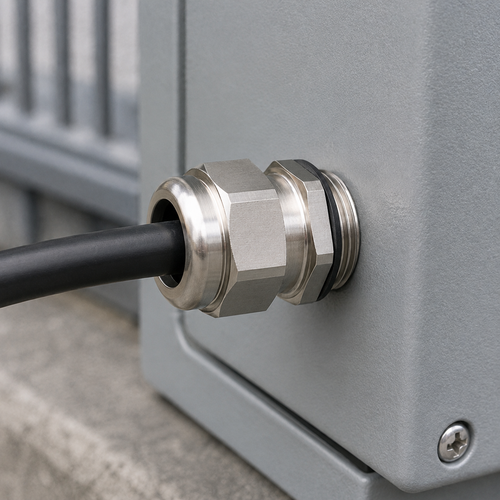⚙️ Metal Cable Gland | Waterproof Seal | Secure Cable Protection