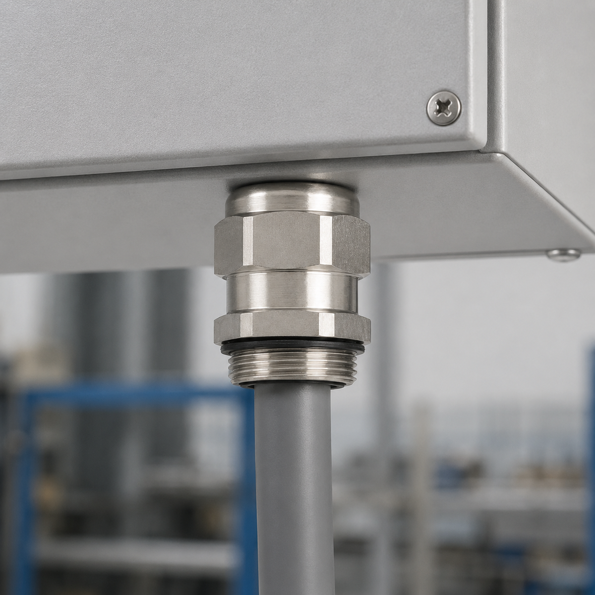 ⚙️ Metal Cable Gland | Waterproof Seal | Secure Cable Protection