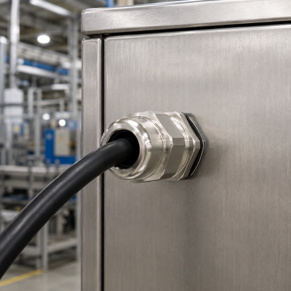 ⚙️ Metal Cable Gland | Waterproof Seal | Secure Cable Protection