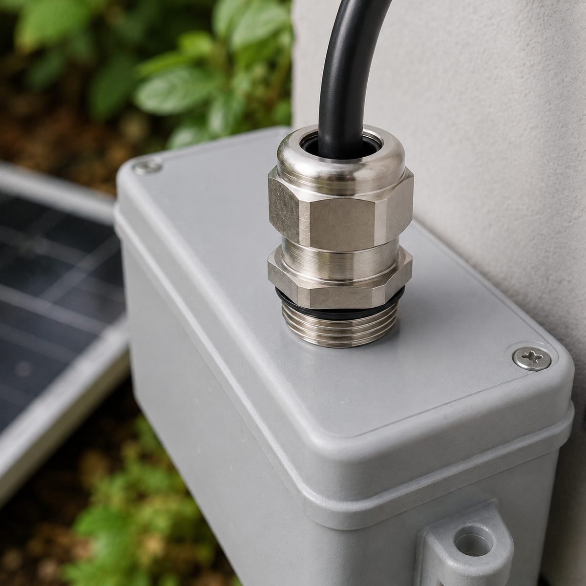 ⚙️ Metal Cable Gland | Waterproof Seal | Secure Cable Protection