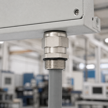 ⚙️ Metal Cable Gland | Waterproof Seal | Secure Cable Protection