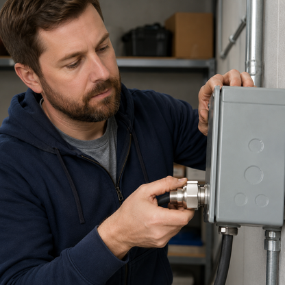 ⚙️ Metal Cable Gland | Waterproof Seal | Secure Cable Protection