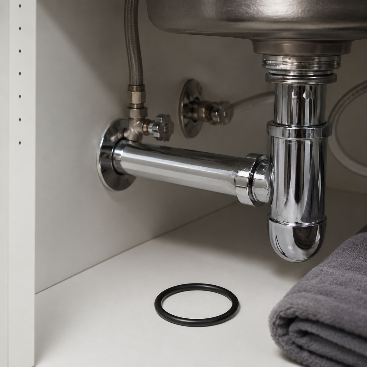 🔘 Rubber O-Ring | Flexible Seal | Reliable Leak Protection