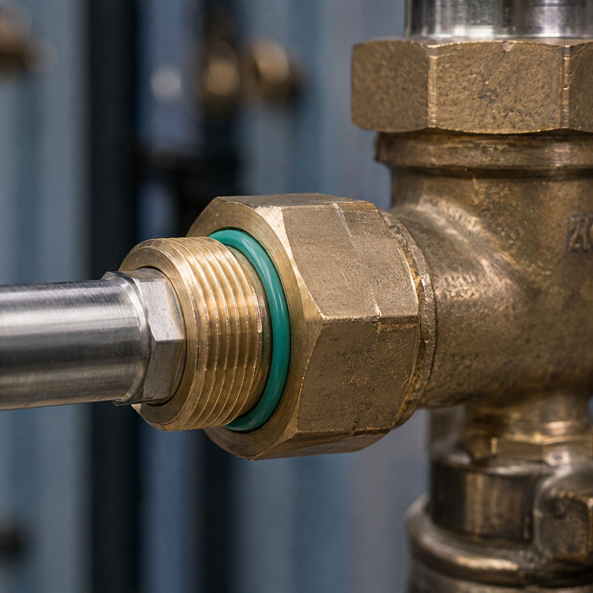 🟢 Green O-Ring Seal | Flexible Design | Reliable Leak Protection