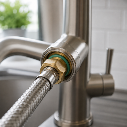 🟢 Green O-Ring Seal | Flexible Design | Reliable Leak Protection