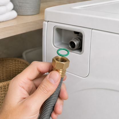 🟢 Green O-Ring Seal | Flexible Design | Reliable Leak Protection