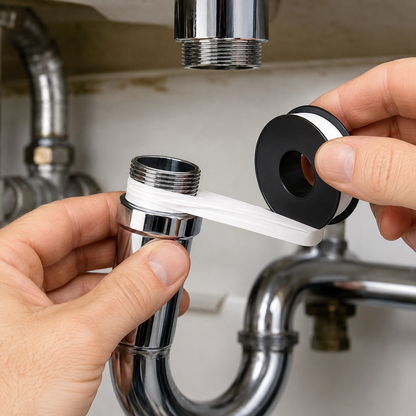 🔧 PTFE Thread Seal Tape | Flexible Wrap | Plumbing Connection Essential