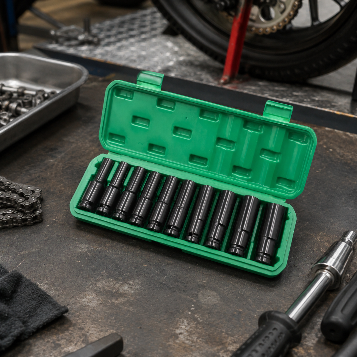 🔧 Connection Repair Kit | Multi-Size Socket Set | Maintenance & Repair Essential