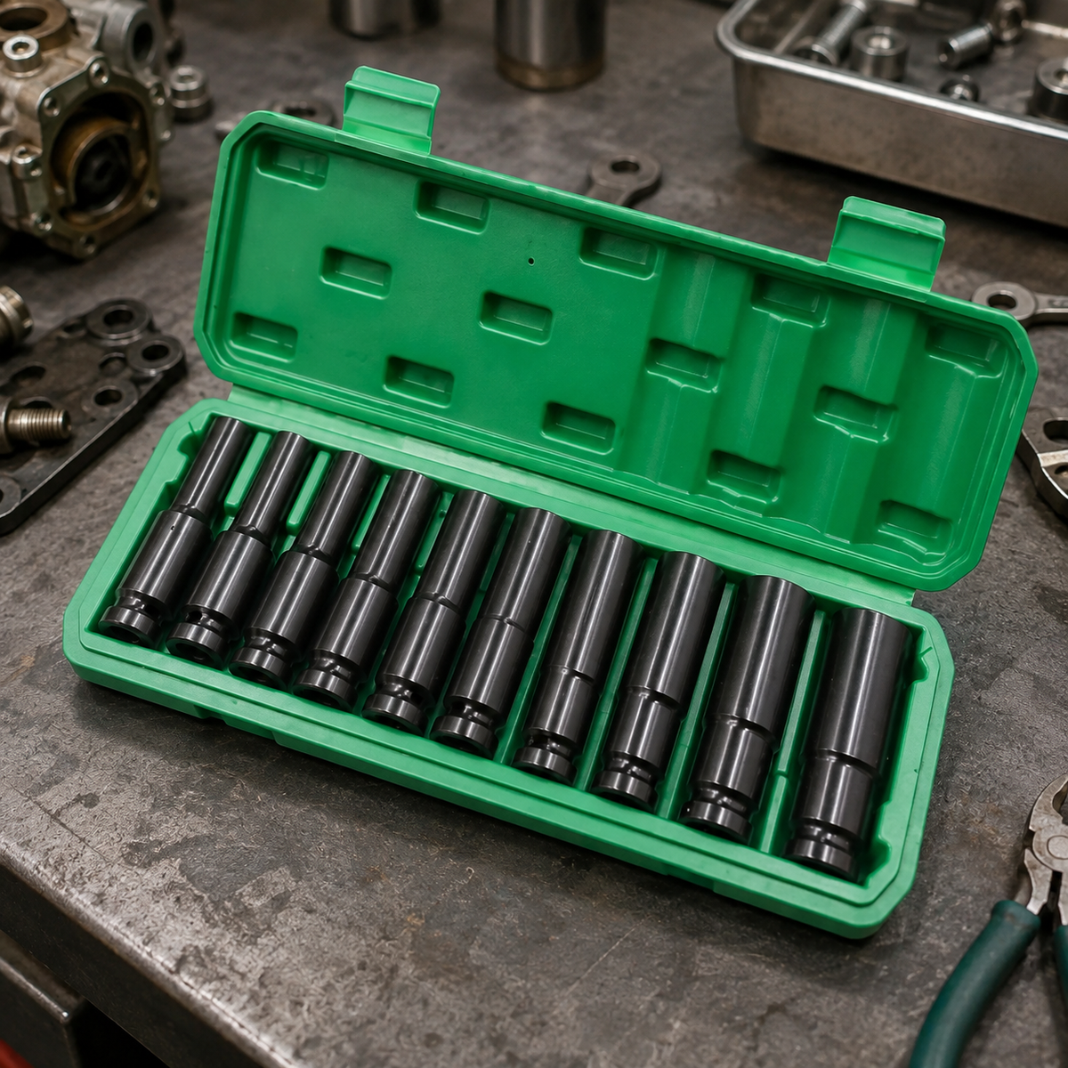 🔧 Connection Repair Kit | Multi-Size Socket Set | Maintenance & Repair Essential