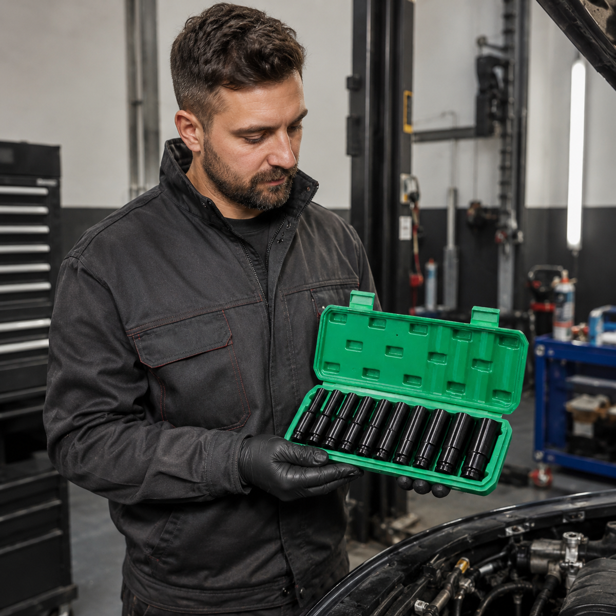 🔧 Connection Repair Kit | Multi-Size Socket Set | Maintenance & Repair Essential