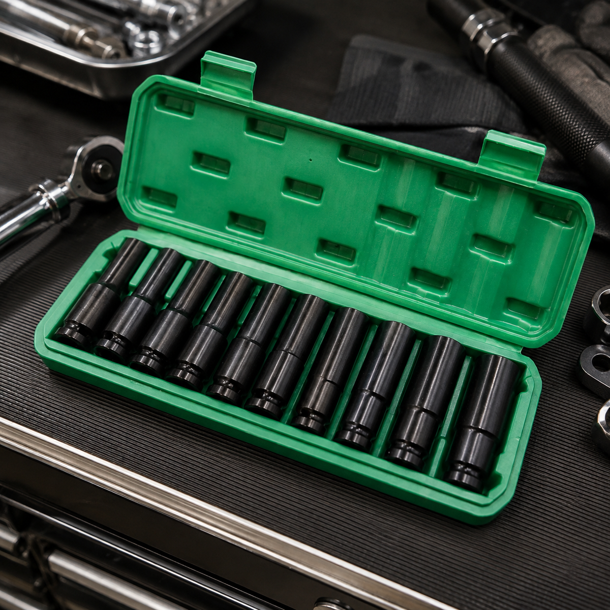 🔧 Connection Repair Kit | Multi-Size Socket Set | Maintenance & Repair Essential