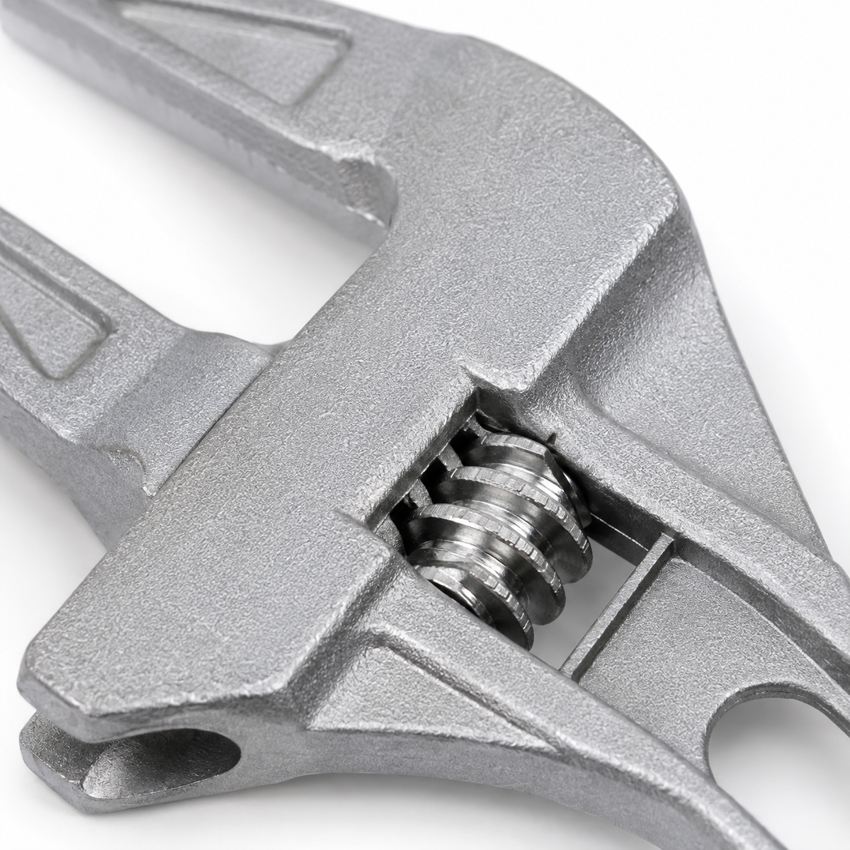 🔧 Adjustable Wrench | Wide-Jaw Metal Design | Plumbing & Repair Essential