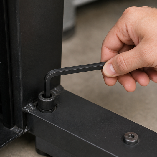 🔧 L-Shaped Hex Key | Flat-End Allen Wrench