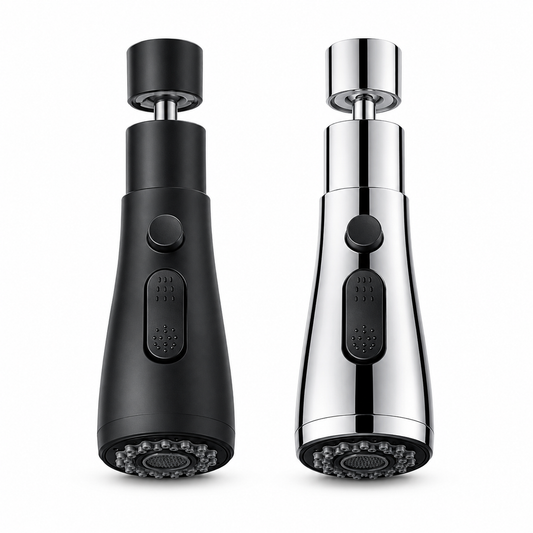 🚿 Faucet Aerator | Metal Kitchen Families | 360° Spray Control