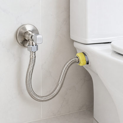 🔧 Heater Hose | Braided Steel Homeowners | Flexible Silver Connector
