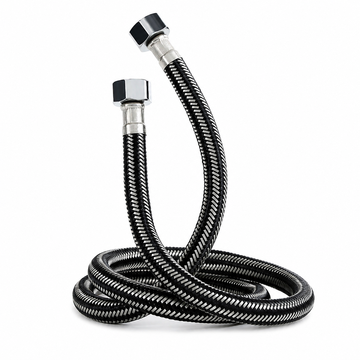 🔧 Plumbing Hose | Braided Steel Utility Homeowners | Flexible Connector