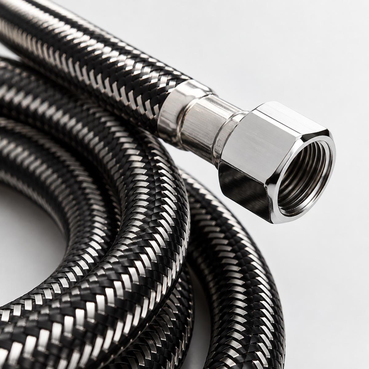 🔧 Plumbing Hose | Braided Steel Utility Homeowners | Flexible Connector