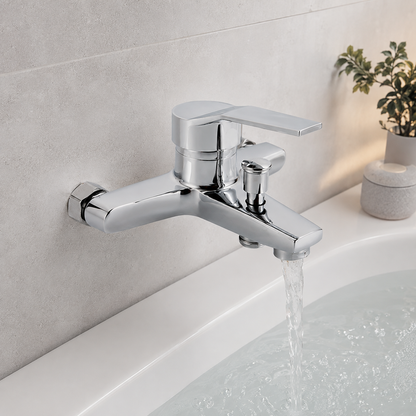🚿 Bath Faucet | Chrome Bathroom Homeowners | Sleek Diverter Control