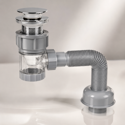 🛠 Sink Drain Kit | Plastic Bathroom Homeowners | Flexible Plumbing