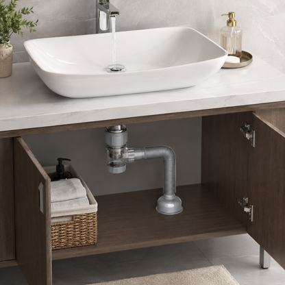 🛠 Sink Drain Kit | Plastic Bathroom Homeowners | Flexible Plumbing