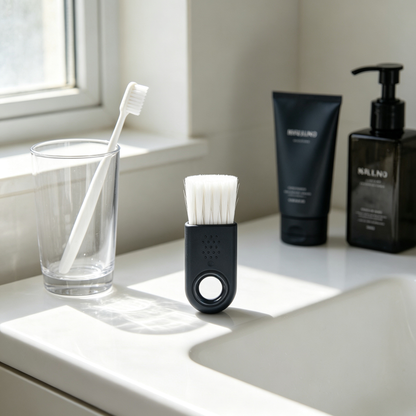 🪒 Razor Cleaning Brush | Compact Shaver Cleaner