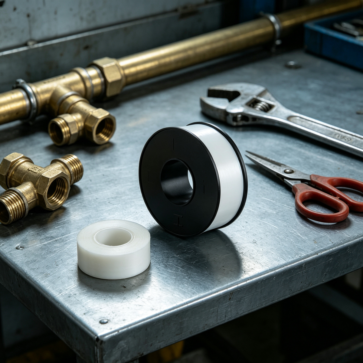 🔧 PTFE Thread Seal Tape | Flexible Wrap | Plumbing Connection Essential