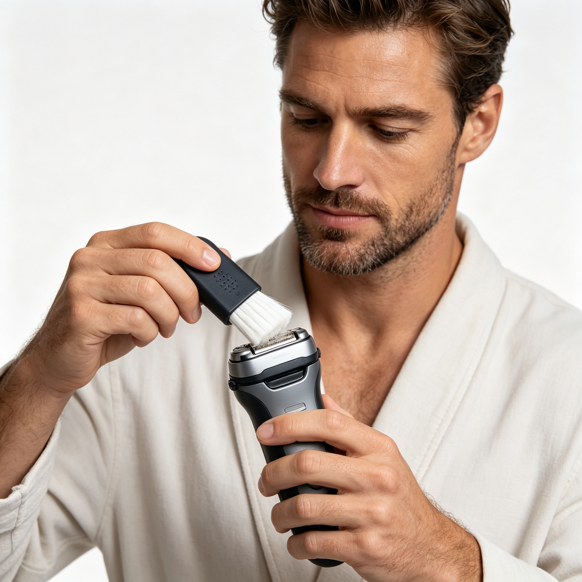 🪒 Razor Cleaning Brush | Compact Shaver Cleaner