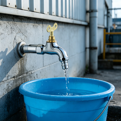 🔐 Lockable Stainless Steel Faucet | Key-Controlled Outdoor Tap | Secure Water Access